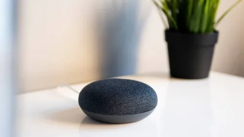 Enceinte intelligente GOOGLE Nest Mini noir / blanc -Wifi et Bluetooth 5.0