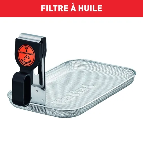 Friteuse classique Tefal FILTRA PRO 4L CUVE AMOVIBLE FR516070 2400 W Thermostat réglable