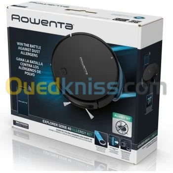 Aspirateur Robot ROWENTA X-Plorer serie 40 RR7245WH ALLERGY KIT
