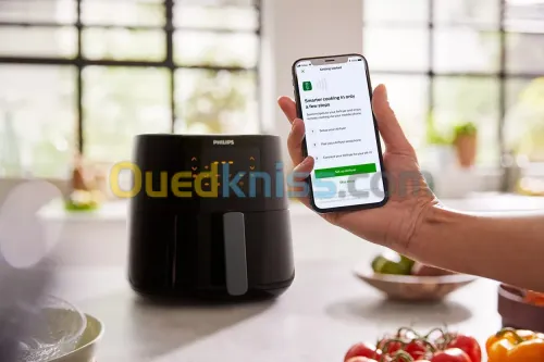 PHILIPS Airfryer XL Digital HD9280, Friteuse sans huile connecte 6.2L , 1,2kg, Gris / NOIR