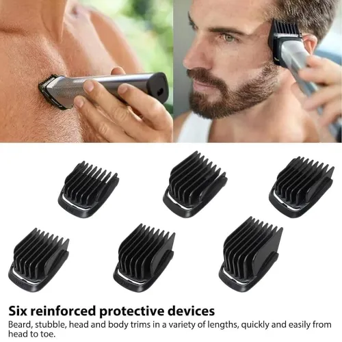 Philips Tondeuse Cheveux et Multi-Styles Series 7000 12-en-1 - MG7710- Autonomie de 120 min