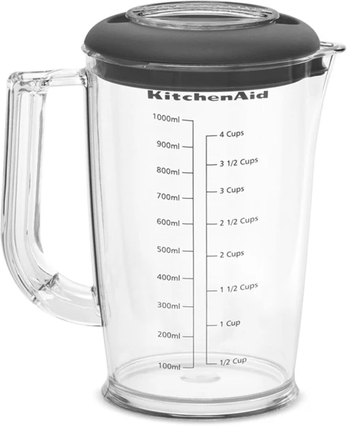 Kitchen chef Bras Mixeur compact avec fil, 180 W, Capacité: 1 L - 3 accessoires - 5KHBV83EOB