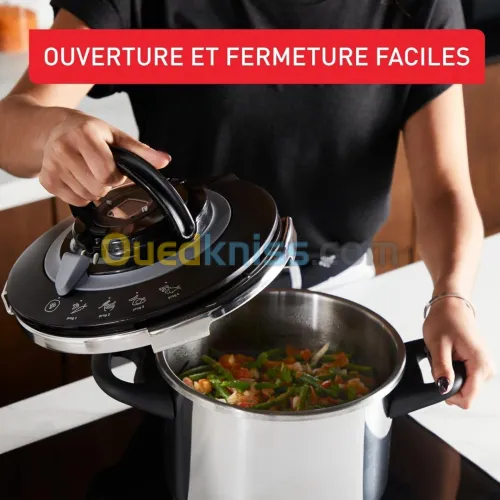  Cocotte Clipso+ Chef 4.5L AVEC 4 Programmes -seb