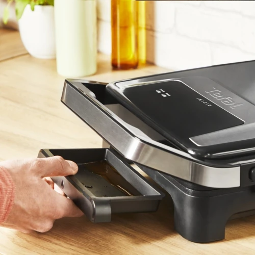 Tefal Grille-viande / panineuse GC271D10 Noir Argent - 2000w - 6 personnes