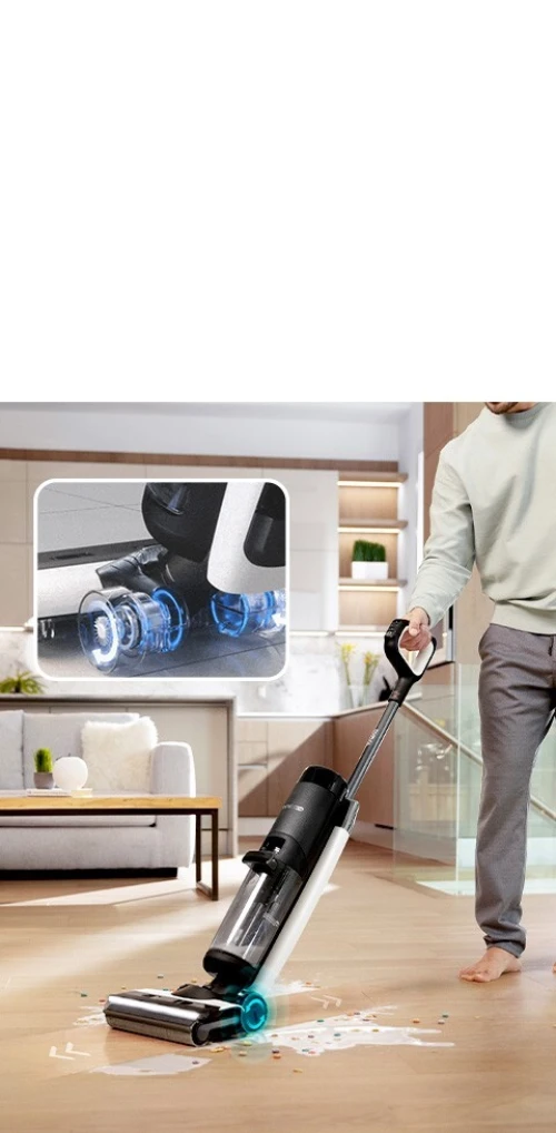 Aspirateur Laveur Sec Et Humide intelligent TINECO Floor One S7 Pro/S7 Series -40 MIN AUTONOMIE
