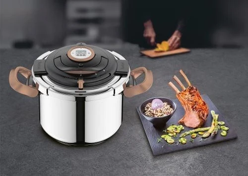  Cocotte minute Clipso+ Précision 8L, Inox, Tous feux dont induction , fabriqué en France P4411409