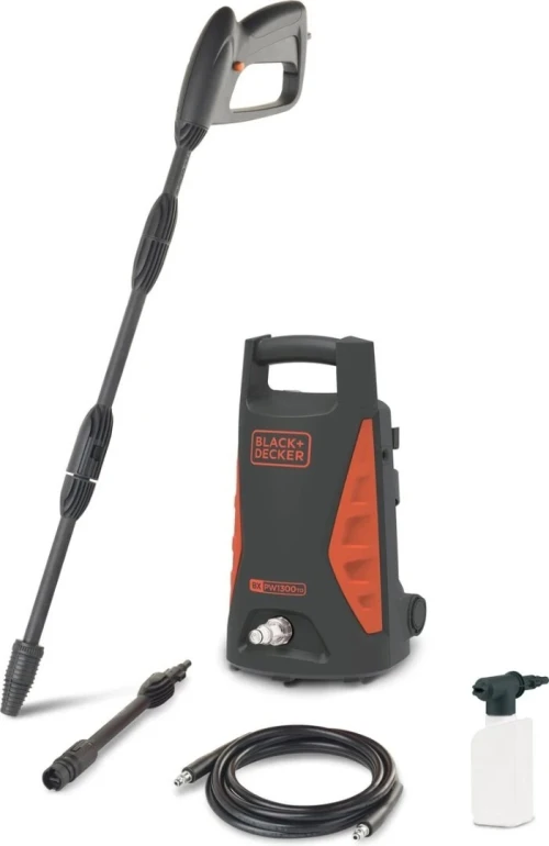 Black+Decker Nettoyeur Haute Pression BXPW1300TD (1300 W, 100 Bar, 360 l/h)
