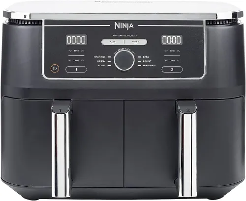 Friteuse A AIR sans huile NINJA FOODI MAX Double compartiment  AF400EU 9,5L 2500W مقلاة هوائية