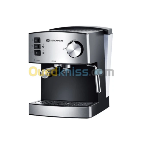 Machine a Café a Bras - 20 Bar - Poudre Et Capsule Bergmann 850 watts 1,6 L