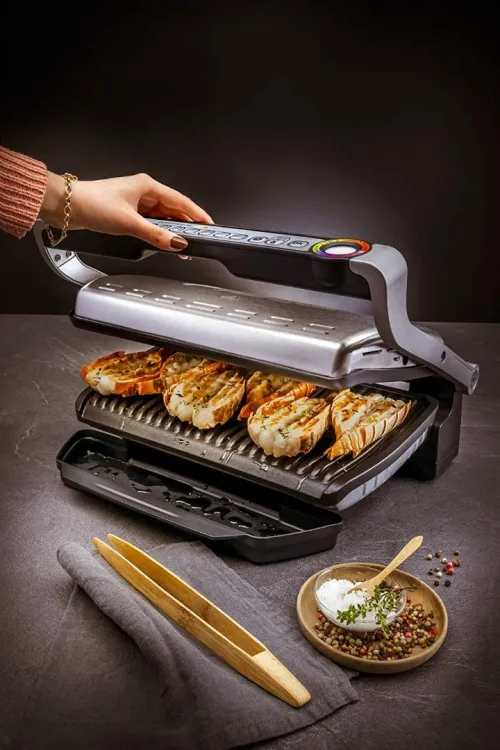 Grill viande Patineuse Tefal Optigrill+ XL ,Cuisson automatique, 9 programmes GC724D12