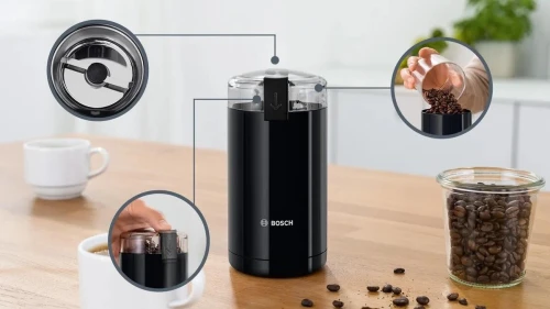 Moulin à café Bosch Noir-180W-75G TSM6A013B 