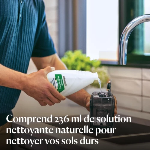 BISSELL CrossWave, Aspirateur Balai Laveur Sans Fil, Aspire & Lave en Même Temps HF3