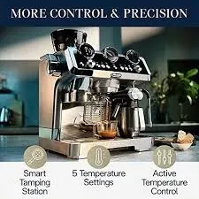 DELONGHI Specialista Maestro EC9865.M - machine a café broyeur barista - boisson froides - 19 bars - 1450 Watts - grains 250 g -Buse vapeur -  Ecran digital- 8 recettes