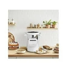 Robot cuiseur Moulinex I-Companion HF941AF0 - 4,5L : Jusqu'à 10 personnes 12 programmes automatiques Connectivité bluetooth - Silencieux-1550 W