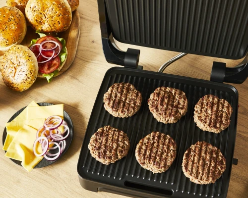 Tefal Grille-viande / panineuse GC271D10 Noir Argent - 2000w - 6 personnes