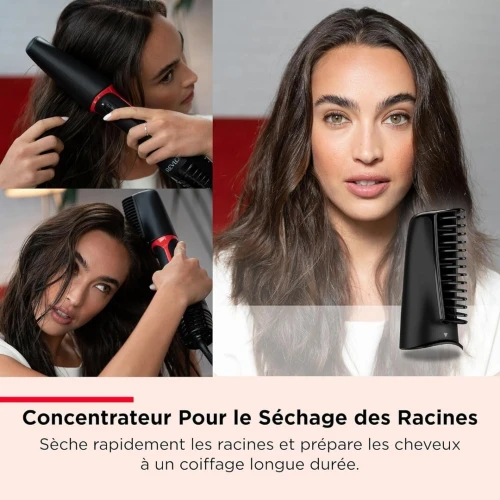 Brosse coiffante revlon One-Step Blow-Dry Multi Air Styler 5en1- 4 réglages de température- RVDR5371