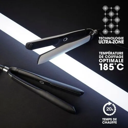 Lisseur ghd-platinum+ blanc (plaques 26mm) 70% plus forts , 75% plus brillants.
