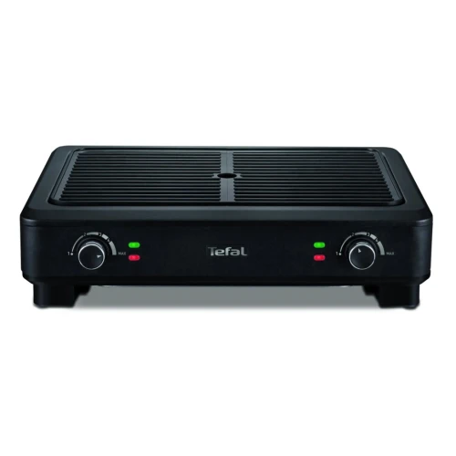 tefal Barbecue électrique sans fumée TG900812 - 2000w - 2 zones - 5 réglages de températures