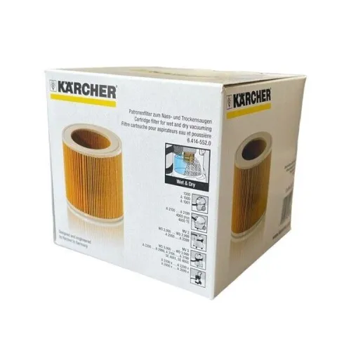 Filtre a cartouche karcher 6.414-552.0 WD2 WD3 MV2 MV3