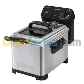 FRITEUSE DEEP FRYER FAMILY PRO 4L 2400W INOX/NOIR SEB - FR506D00