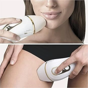 braun silkexpert pro5 Epilateur lumière PL5140-400 000 flahes-2 tetes precision-pochettes