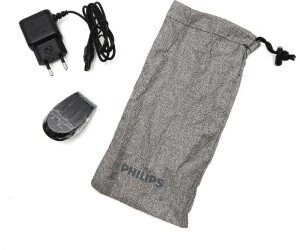 Philips Rasoir Series 5000 - rasoir électrique pour homme Wet & Dry bleu métallisé, avec tondeuse de précision et pochette souple de voyage S5465
