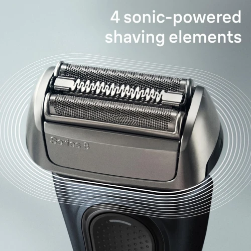 Rasoir électrique Braun Rasoir - SERIES 8 8513s - 4 éléments rasage - Wet&Dry - 60 min - Noir