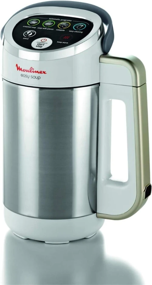 Moulinex Blender chauffant, soupe, 1000 W, 1,2 L, 5 programmes, Maintien au chaud, Inox LM841B10