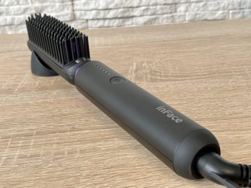  Brosse electrique chauffante ZH10D In face Straight iOn فرشاة شعر كهربائية