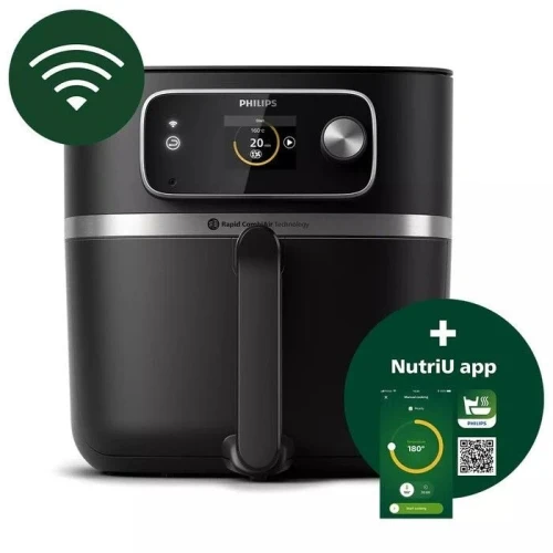Philips Friteuse sans huile Connecte Series 7000 HD9880 - xxl 8.3L - 2000W