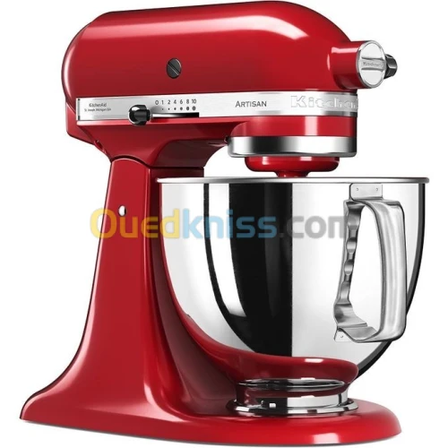 pétrin KitchenAid Robot Pâtissier KITCHENAID Artisan Empire 4,8L-300 W 5Ksm125Eer Rouge