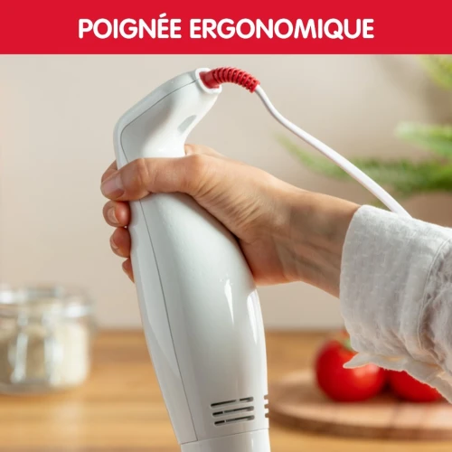 Tefal Bras MIXEUR - 350 W - HB12AN10 - blanc