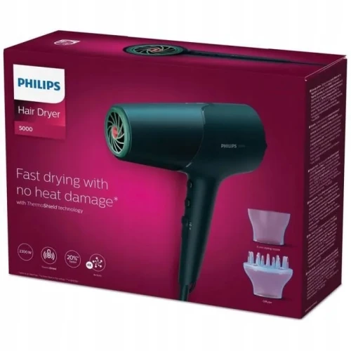 Sèche-cheveux PHILIPS BHD512 -2300W-6 réglages de température et vitesse