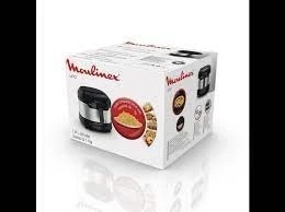 Friteuse MOULINEX UNO 1.8L 1600W NOIR ET GRIS AF215D10