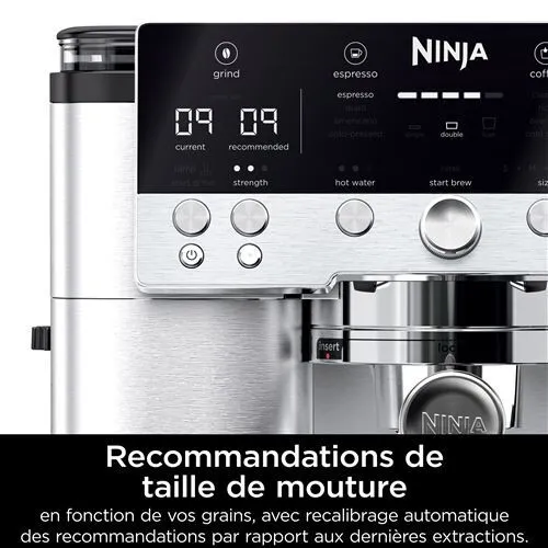 Ninja Machine a cafe broyeur Expresso multifonctions ES601EU Luxe Premier