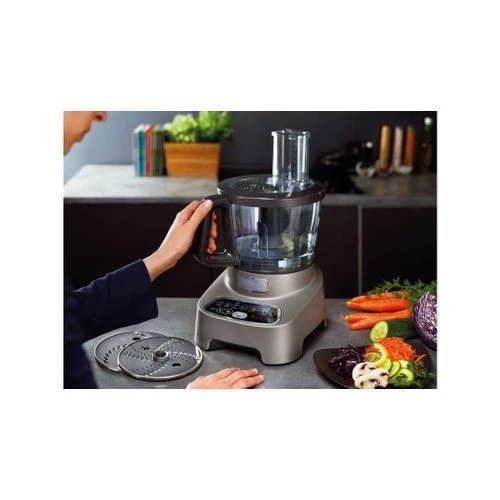 Moulinex Robot Multifonction Fp827E10 Double Force 31 Fonctions + 1000 Watts - Silver