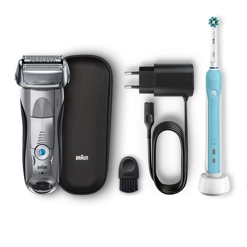 Braun Rasoir Electrique Séries 7 + Oral B - 7893VS AVEC brosse a dents inclus