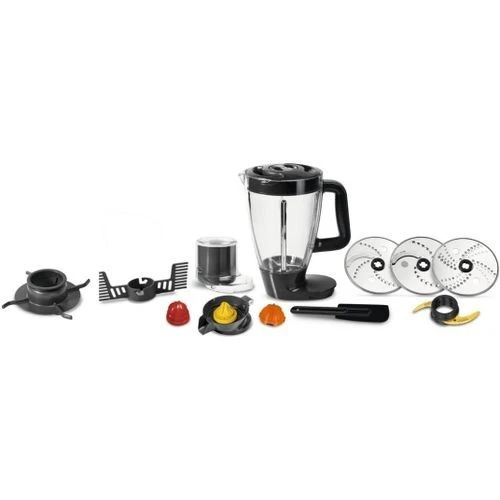 Moulinex Robot Multifonction Fp827E10 Double Force 31 Fonctions + 1000 Watts - Silver