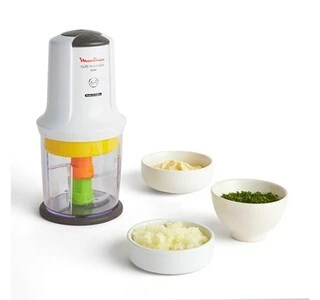 Mini Hachoir MOULINEX Multi-Moulinette - 6 En 1 - AT723110 - Blanc-500w-500ml