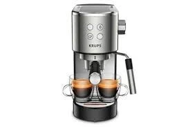 Machine a cafe krups expresso -15bars- a pompe VIRTUOSO+ inox XP444C10
