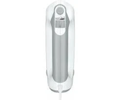 Batteur Bosch MFQ36400 - Batteur à main - 450 Watt - blanc/gris -5 vitesses + turbo