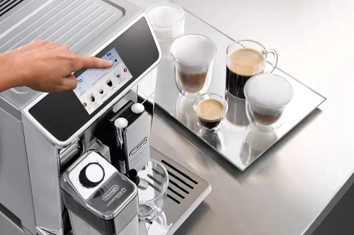 Machine a cafe avec broyeur connecte DELONGHI PRIMADONNA ELITE  BARS-Ecran TFT couleur 