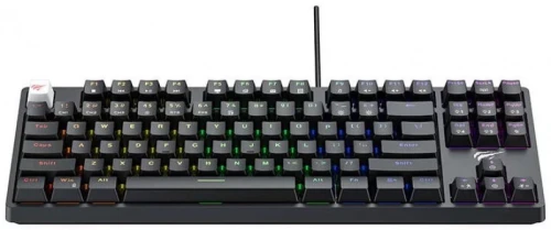 CLAVIER HAVIT KB890L MÉCANIQUE Commutateur bleu