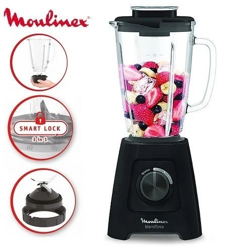 Blender MOULINEX Blendforce Glass  - 600W - 2 VITESSES  