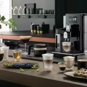 Machine à café à grains Maestosa EPAM960.75GLM 19 bars, 22 recettes, broyeur inox, bac à grains 275g