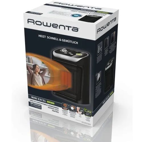 Chauffage électrique Rowenta Mini Excel Eco Safe SO9266  - 1800W - 2 vitesses