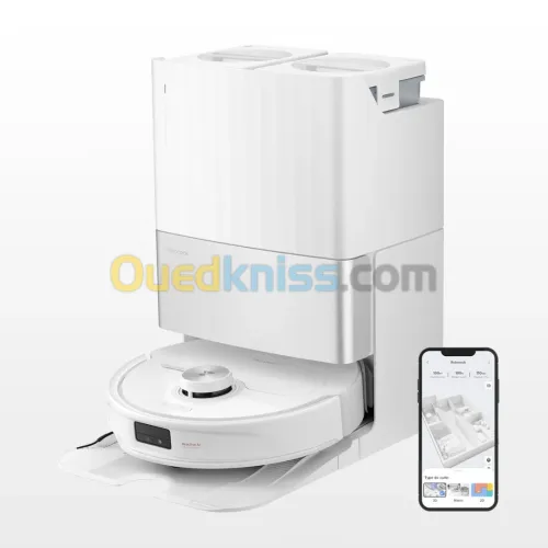 roborock Qrevo Master Aspirateur Robot Laveur avec station - 10000Pa - LIdar 