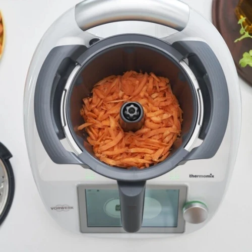 Découpe-Minute Thermomix  4-en-1 râper et couper en tranches sans effort