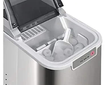 kitchen chef Machine À Glaçons 140w 12kg/24h Avec Nettoyage Automatique Inox - YT-E-005B1