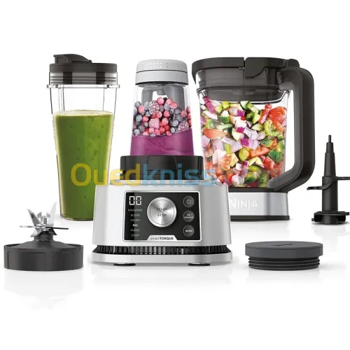 Blender 3en1 Ninja Foodi Power Nutri avec technologies Smart Torque & Auto-iQ 1200W - CB350EU